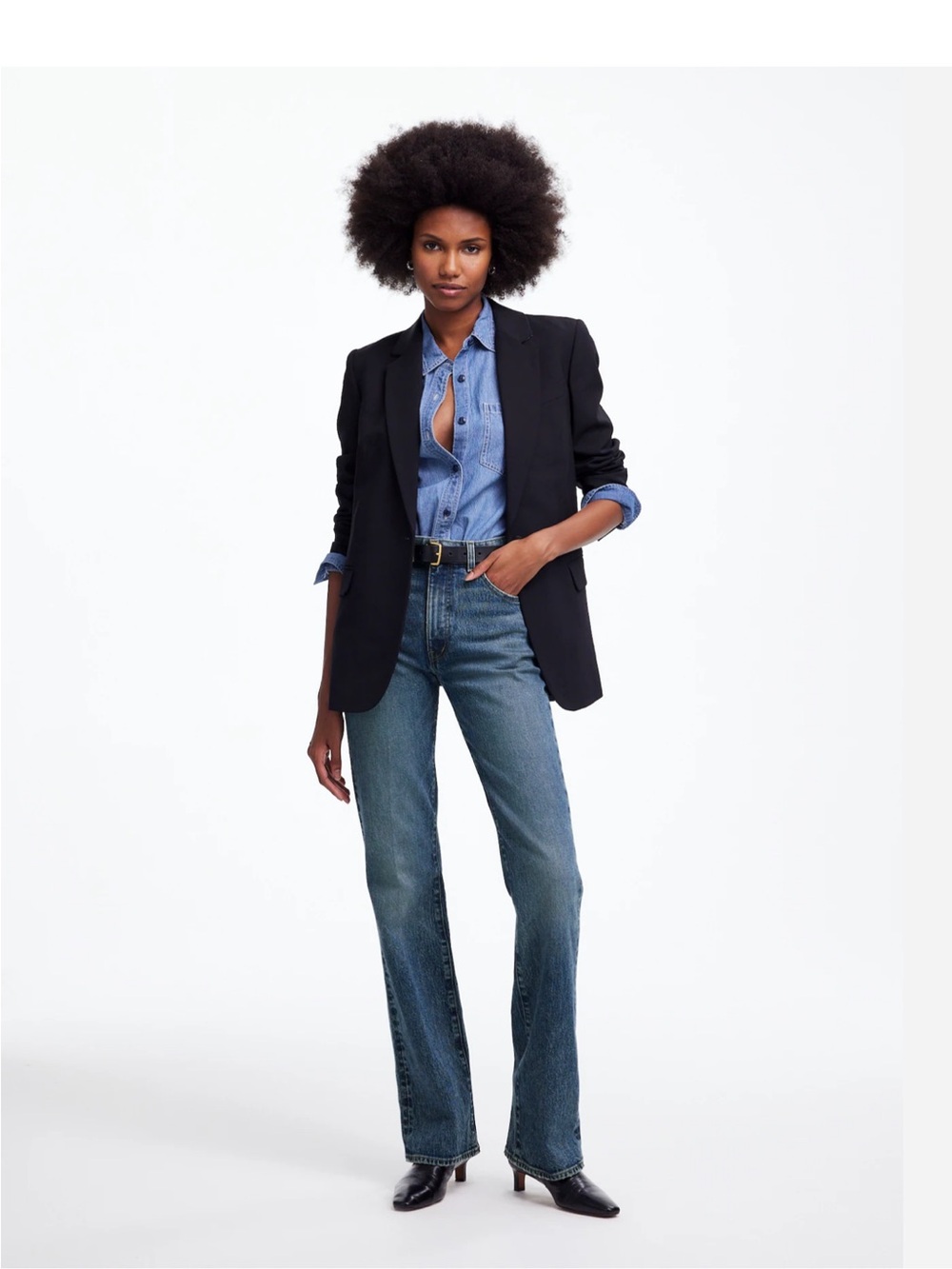 Madewell Relaxed Bootcut Jeans